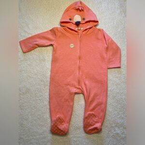 6/$20 URB Babies NWOT One Piece Footie with Hood. 9-12M